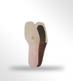 Sottopiede in cuoio con feltro solettificio_tris_sottopiedefeltro